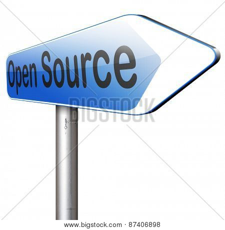 open source program software program or economy freeware internet data computer sharing 