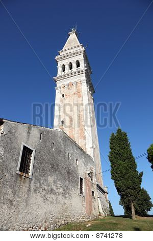 Kostel v Rovinj, Chorvatsko