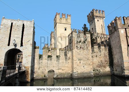 Castle Scaligero of Lake Garda