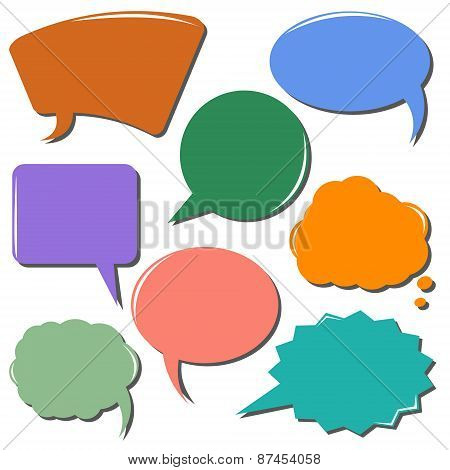 Colorful Communication Bubbles