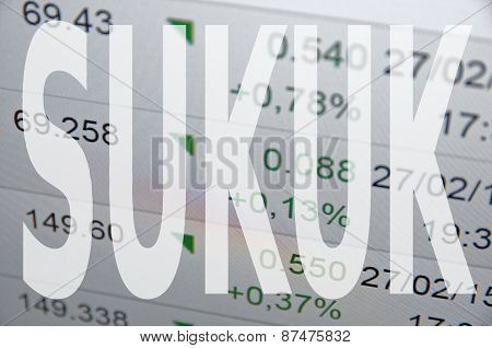 Islamic finance concept.