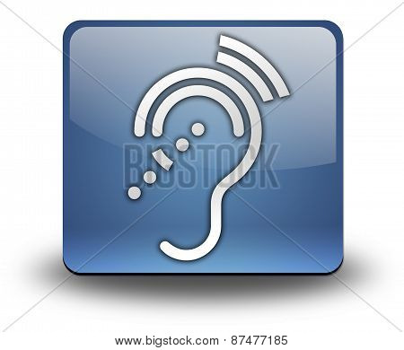 Icon, Button, Pictogram Hearing Impairrment