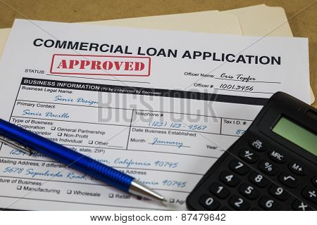 commercial loan application image photo bigstock commercial loan application form