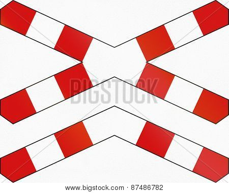 Multi-track Level Crossing In Poland