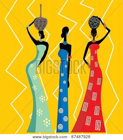 Beautiful african women