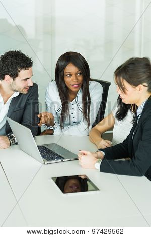 Taling Through Problems During A Business Brainstorming
