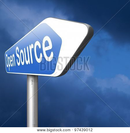 open source program software program or economy freeware internet data computer sharing 