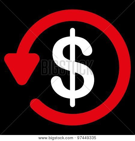 Refund icon from Business Bicolor Set