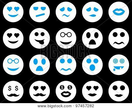Smile and emotion icons