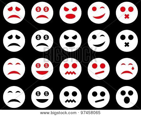 Smile and emotion icons