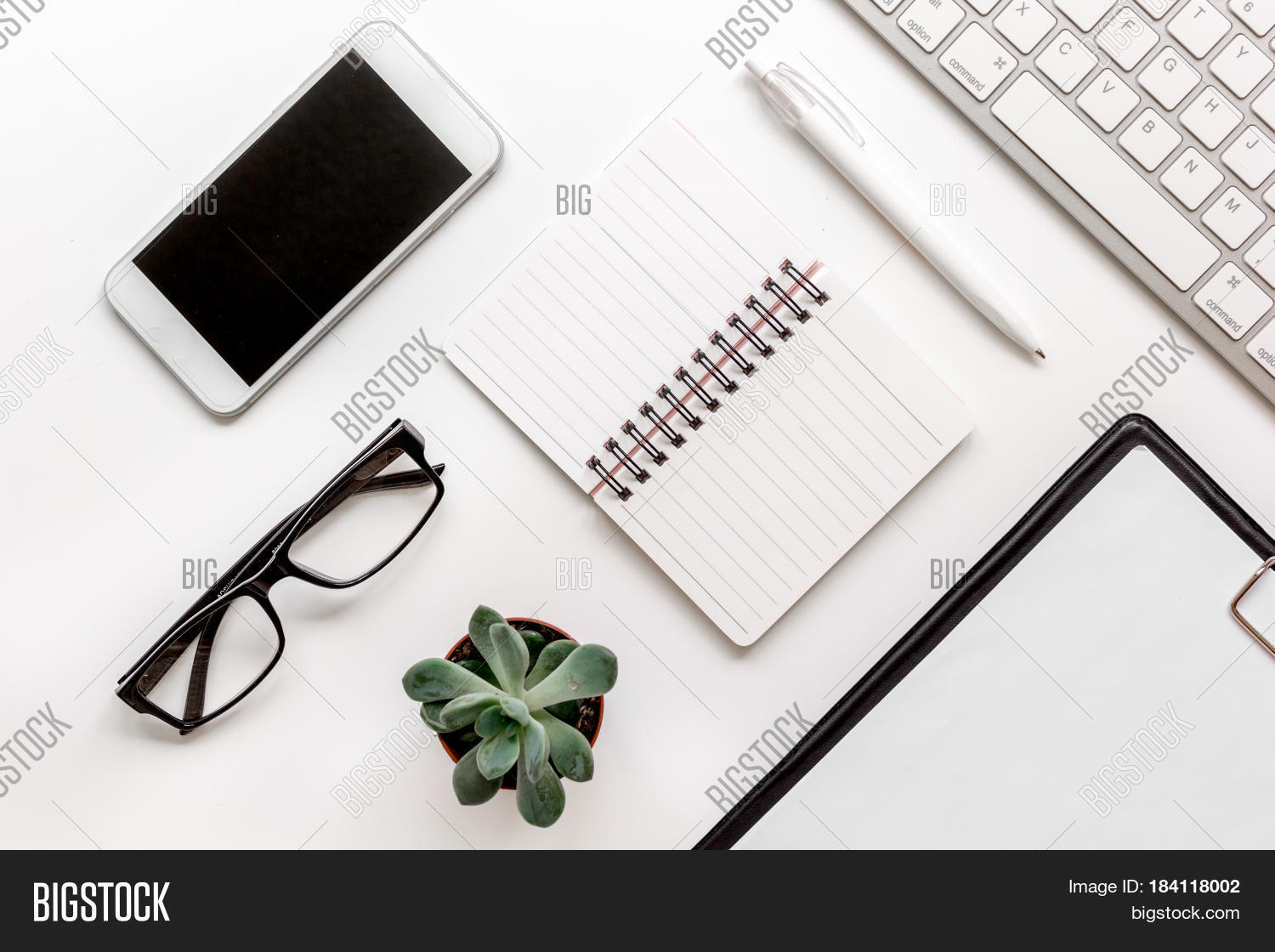 Modern Flat Lay Office Image & Photo (Free Trial) Bigstock