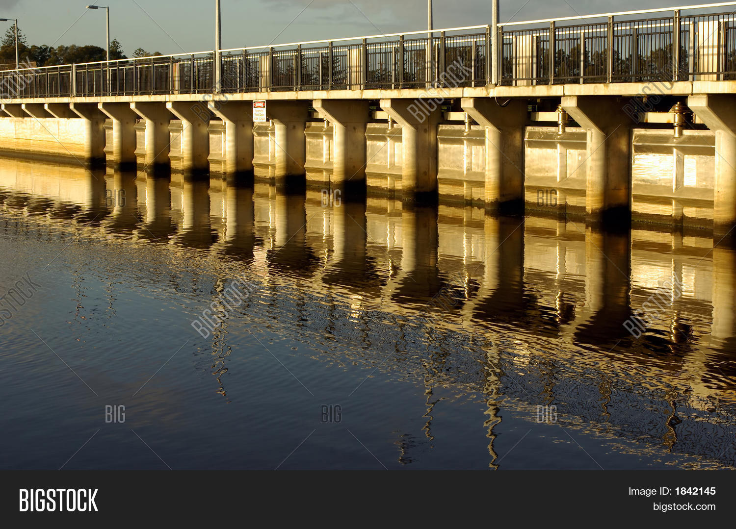 Weir Gates Their Image & Photo (Free Trial) Bigstock