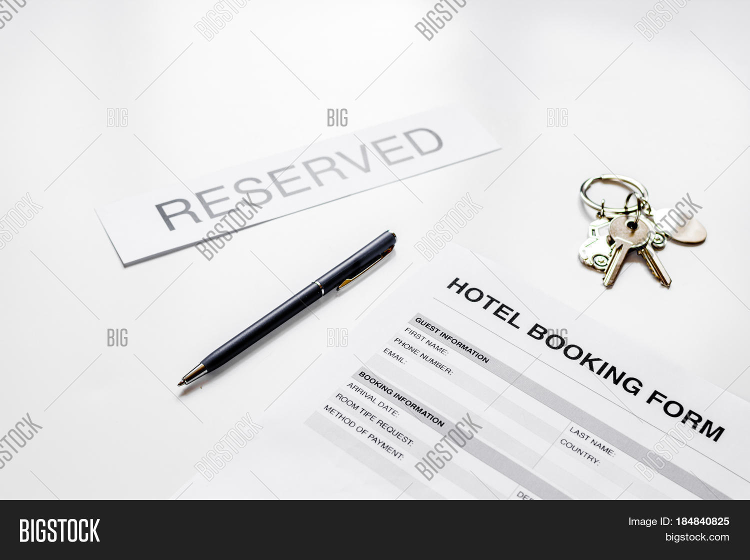 Hotel Reservation Image & Photo (Free Trial) | Bigstock