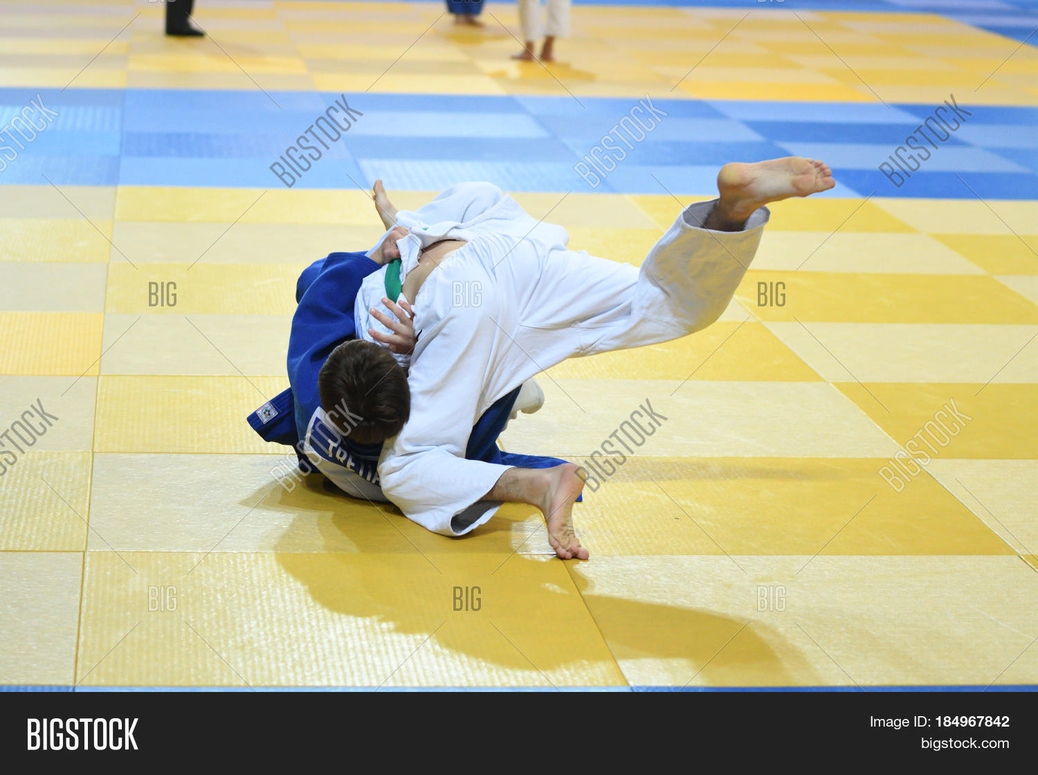 in judo at the all-russian judo tournament among boys and girls