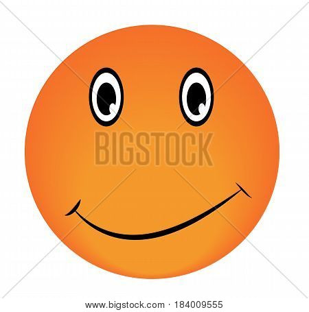 Smiley Vector happy face emotion icon approval