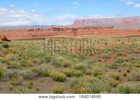 Valley of the Gods in Blanding, Utah