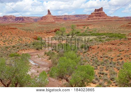 Valley of the Gods in Blanding, Utah