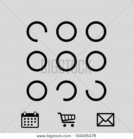 icon stock vector illustration flat design style