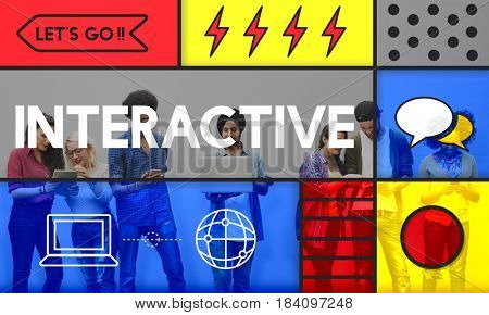 Interactive Interaction Networking Connecting Internet