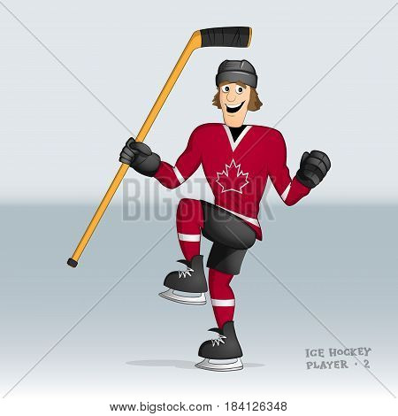Canadian Ice Hockey Player