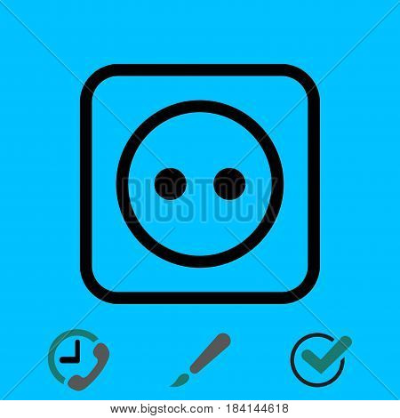 icon stock vector illustration flat design style