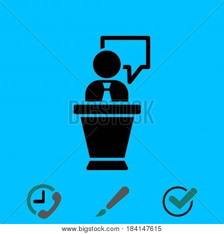 icon stock vector illustration flat design style