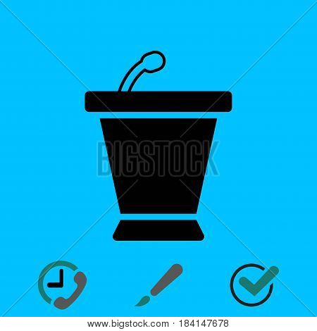 icon stock vector illustration flat design style