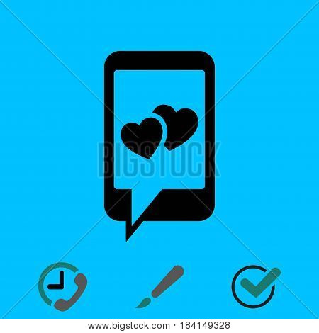 icon stock vector illustration flat design style