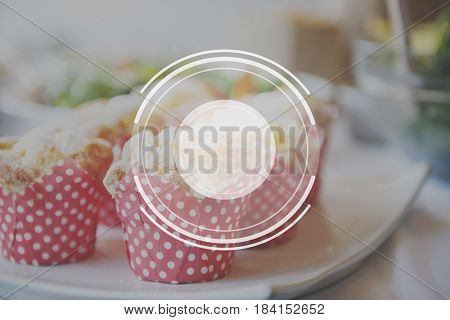 Dessert Sweet Cake Bake Banner Frame