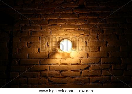 Licht an der Wand