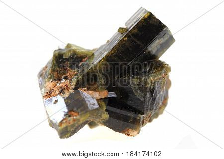 Epidote Mineral Isolated