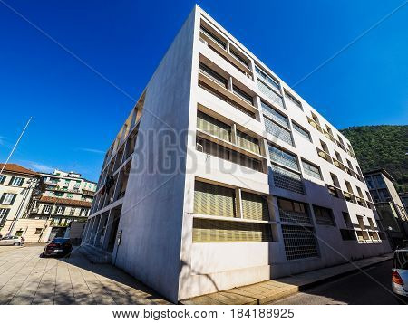 Casa Del Fascio In Como (hdr)