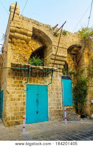 Ottoman Building In The Old City Of Acre (akko)