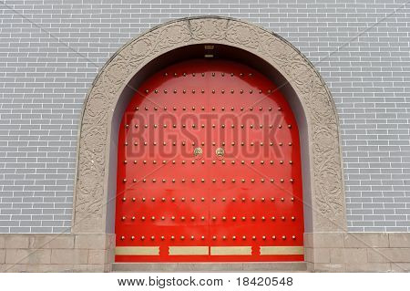 chinesische traditionelle große Tor