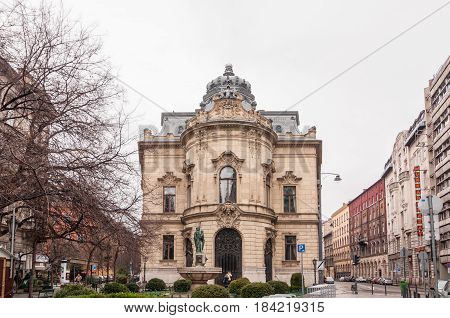 Metropolitan Ervin Szabo Library Is The Largest Library Network In Budapest, Hungary.