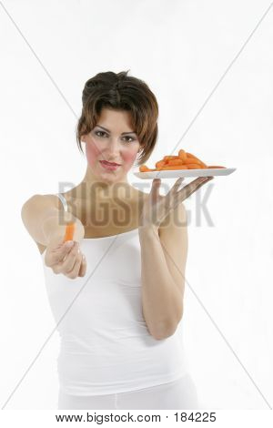 セクシーな健康的な女性