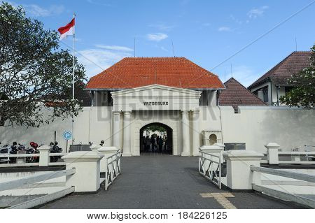 Dutch Fortless Of Vredebung At Yogyakarta