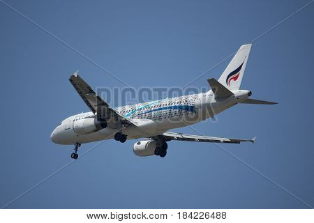 Hs-ppd Airbus A320-200 Of Bangkok Airway.