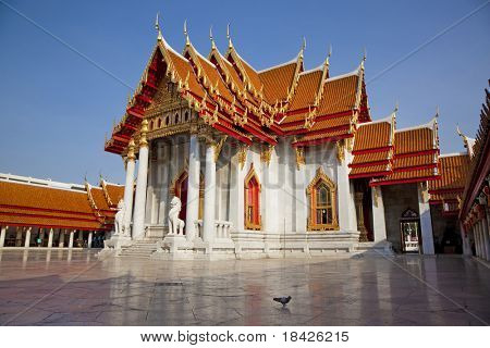 대리석 사원, 와트 Benchamabophit, 방콕, 태국
