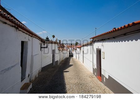 Street of Serpa village, Portugal