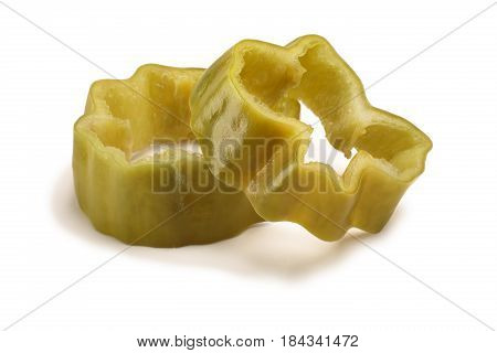 Pickled Greek Pepperoncinoi Friggitello Slices, Paths