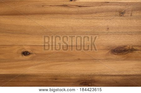 Wood Board Surface Background, Wooden Texture Of Acacia.