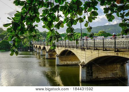 River Scenery In Mahebourg, Mauritius