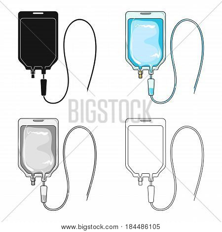 Medicine package.Medicine single icon in cartoon style vector symbol stock illustration .
