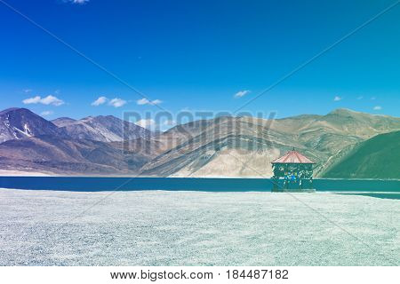 Indian Travel Destination Lake Mountain Landscape