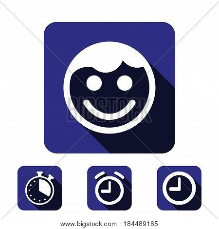 waiter icon stock vector illustration flat design