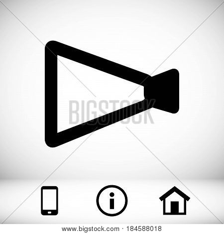 icon stock vector illustration flat design style