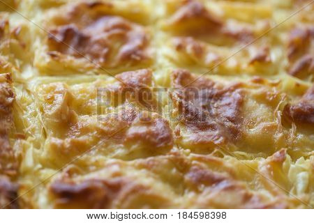Achma, Pie With Cheese, Lasagna With Cheese, Khachapuri