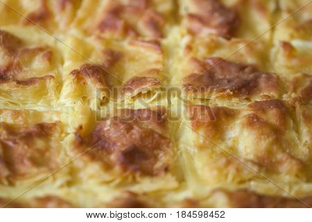 Achma, Pie With Cheese, Lasagna With Cheese, Khachapuri
