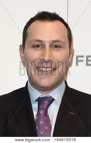 NEW YORK-APR 28: Mike Carlsen attends the 'Unbreakable Kimmy Schmidt' screening at BMCC at PAC during the 2017 TriBeCa Film Festival on April 28, 2017 in New York City.